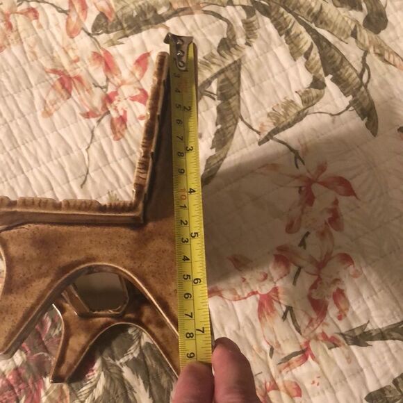 Vintage Ceramic Bench Candle Plant Spice Holder - Picture 10 of 10